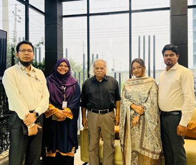 IDL Head Office Visit by Architect Prof. Shamsul Wares