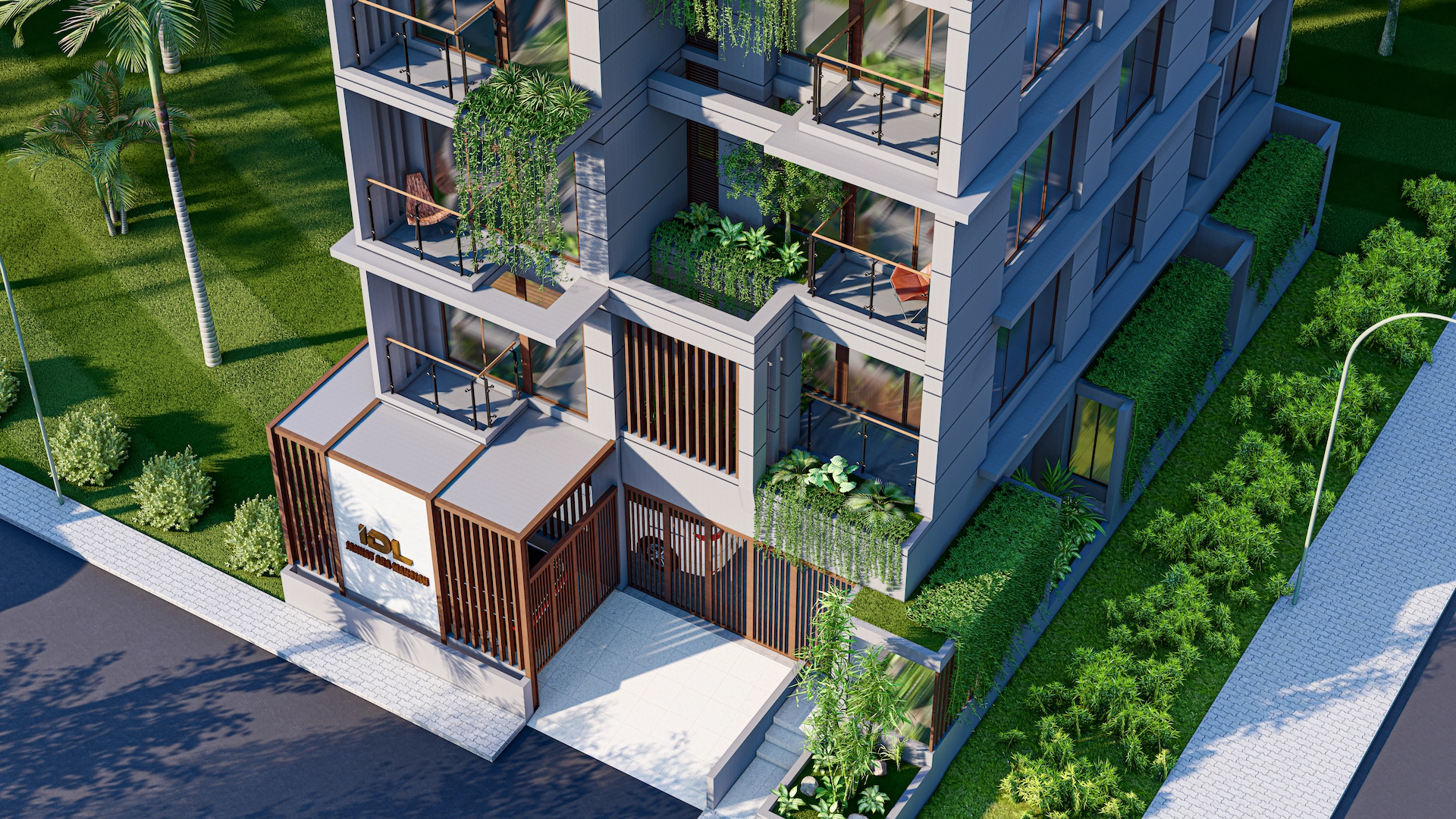 IDL Jannat Ara Mansion 3-bedroom apartment complex in Uttara, Dhaka - Inheritance Development Ltd.