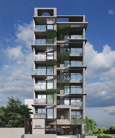 IDL Jannat Ara Mansion 3-bedroom apartment complex in Uttara - Inheritance Development Ltd.