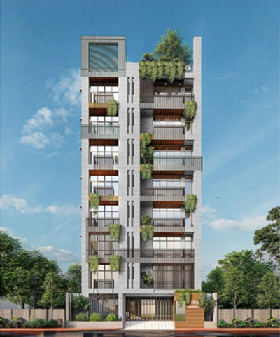 IDL Sharalipi 4-bedroom apartment in Uttara - Inheritance Development Ltd.